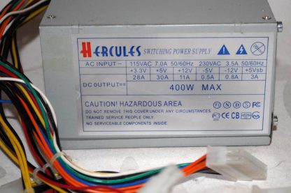 Hercules ATX-400W-label