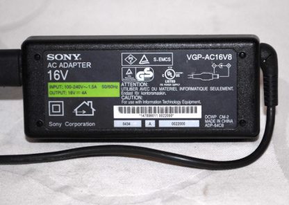 Sony VGP-AC16V8-label