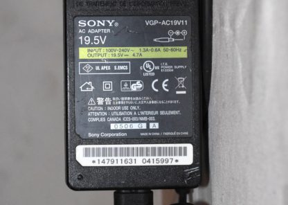 Sony VGP-AC19V11-label